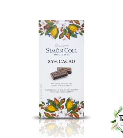 Chocolate Negro 85% Cacao Simon Coll - Tearium
