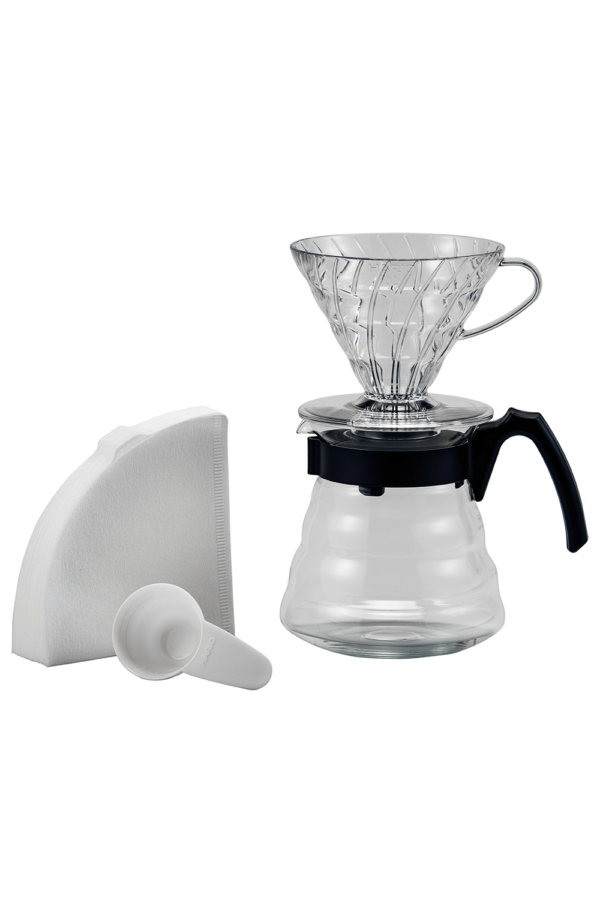 hario kit v60 jarra y dripper 02 negro