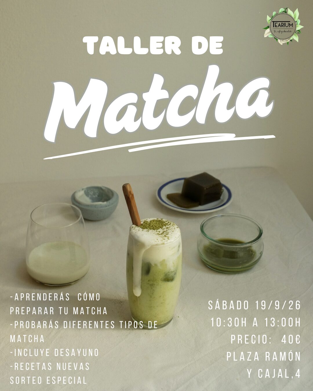 Taller de Matcha 19 de Septiembre