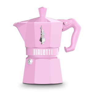 bialetti exclusive 3 tazas rosa pastel