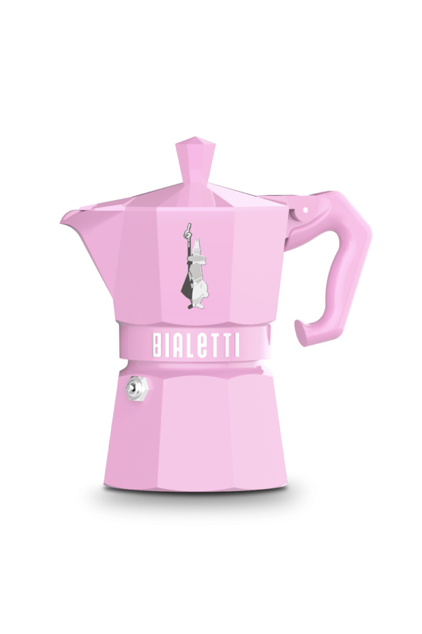 bialetti exclusive 3 tazas rosa pastel