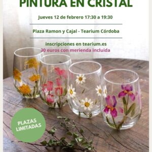 taller de pintura en vidrio