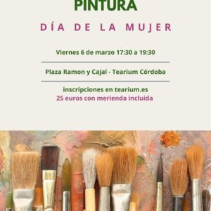 taller pintura dia de la mujer