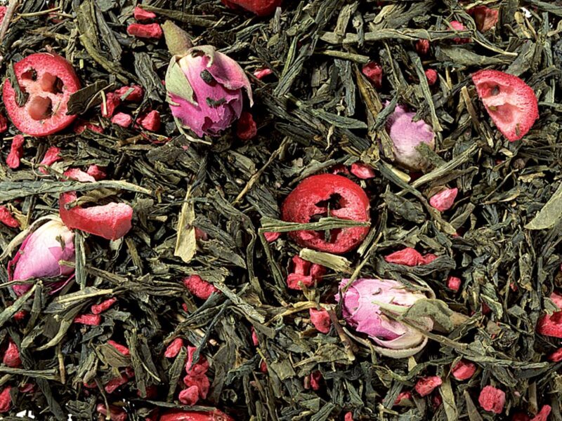 TÉ VERDE ARANDANOS Y ROSAS TEARIUM